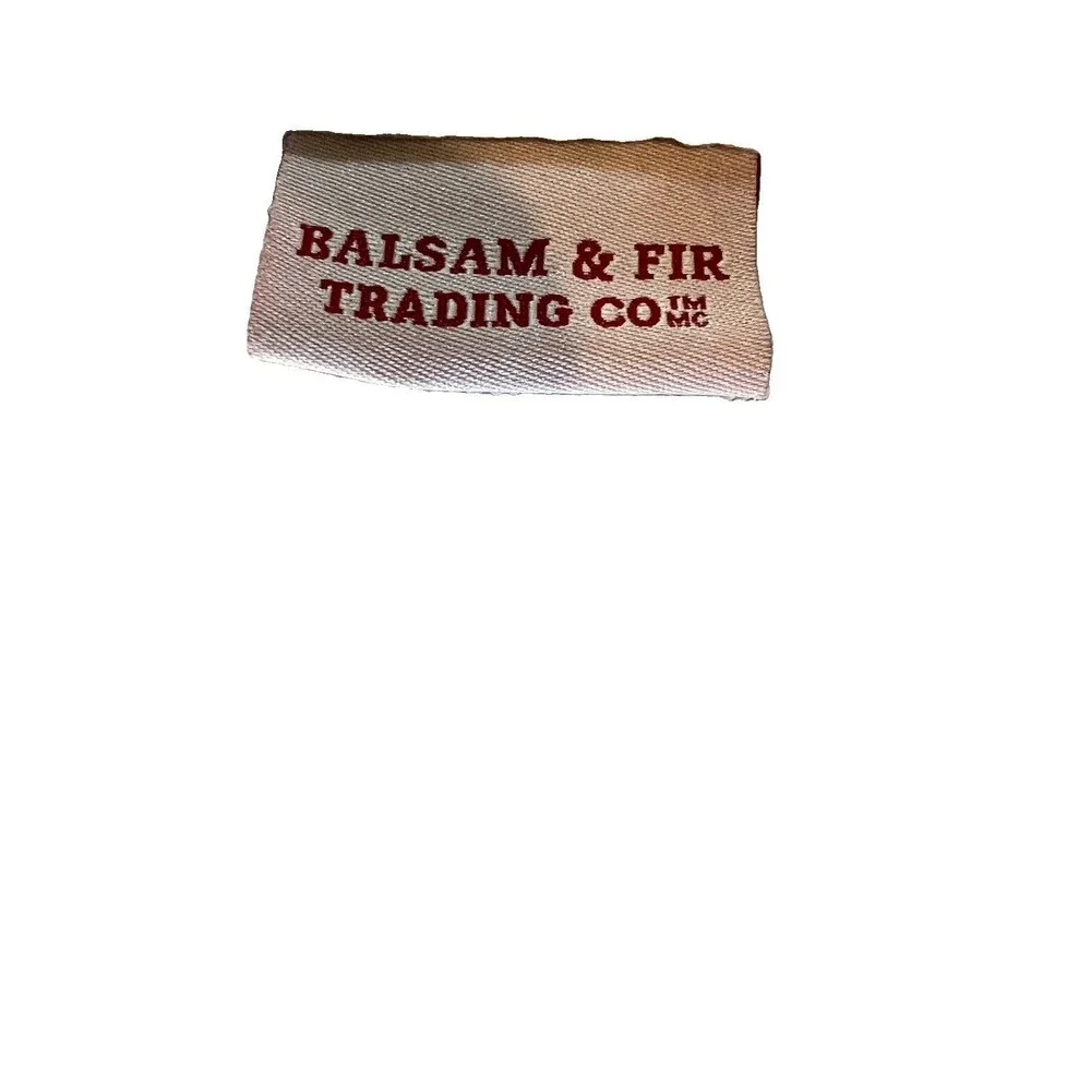 Balsam & Fir Trading Co. Christmas Hand Towel Embroidered Cotton 16x28 cottage